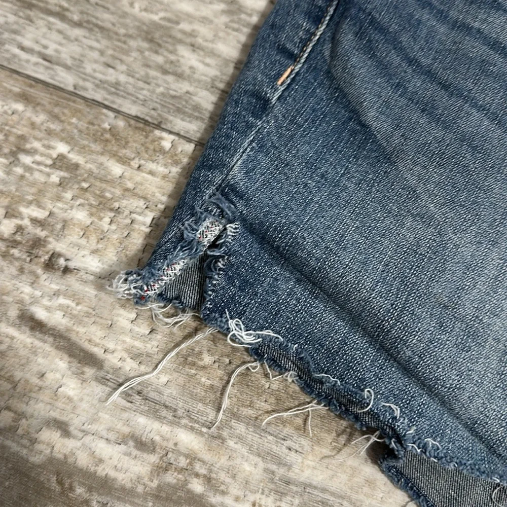 Torrid button fly jean shorts